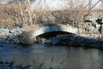 Ponte Romano lungo la Valeriana a Sonico