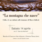 La montagna che nasce