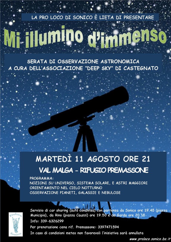 Mi illumino d'immenso