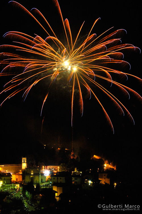 Fuochi d'artificio S.Lorenzo - Sonico