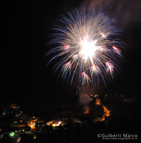 Fuochi d'artificio S.Lorenzo - Sonico