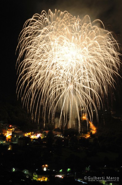 Fuochi d'artificio S.Lorenzo - Sonico