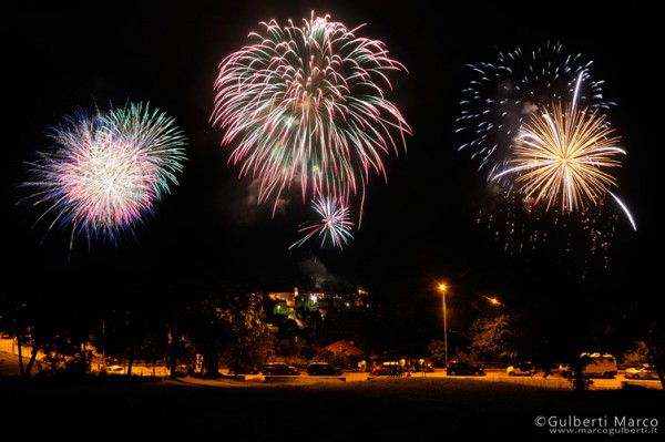 Fuochi d'artificio S.Lorenzo - Sonico