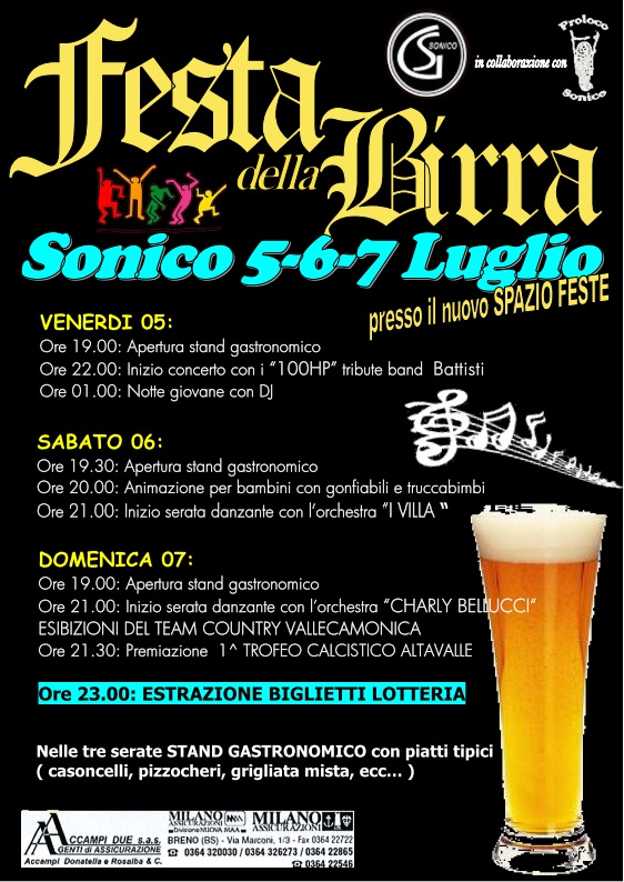 Festa della Birra Sonico